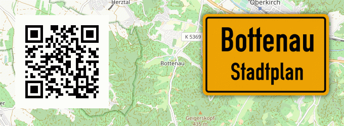 Stadtplan Bottenau