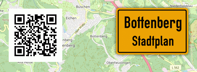 Stadtplan Bottenberg