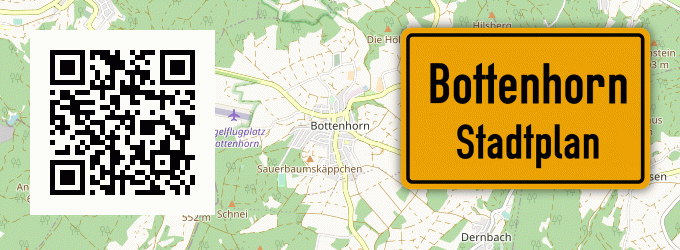 Stadtplan Bottenhorn