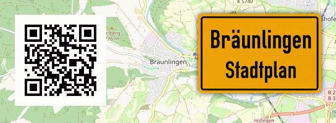 Stadtplan Bräunlingen