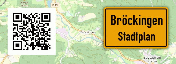 Stadtplan Bröckingen