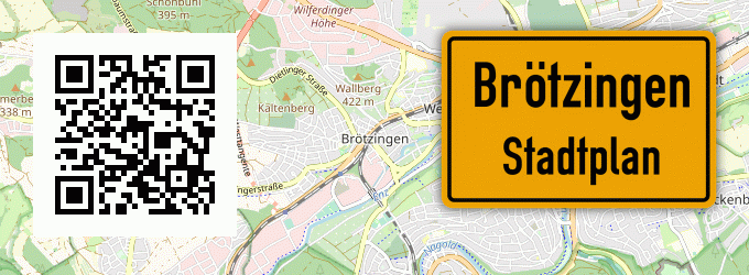 Stadtplan Brötzingen