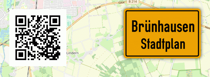 Stadtplan Brünhausen