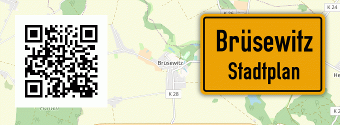 Stadtplan Brüsewitz