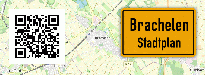 Stadtplan Brachelen