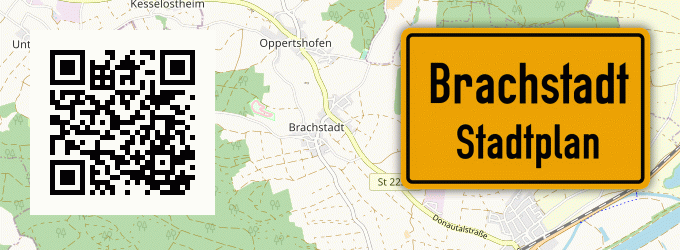 Stadtplan Brachstadt