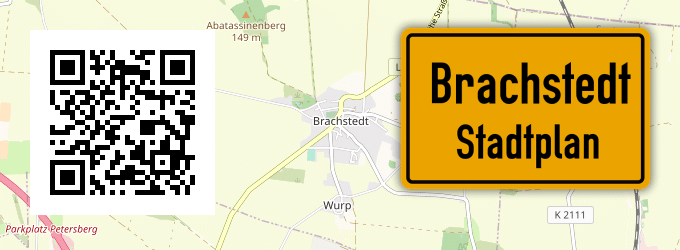 Stadtplan Brachstedt