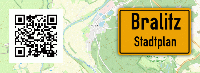 Stadtplan Bralitz