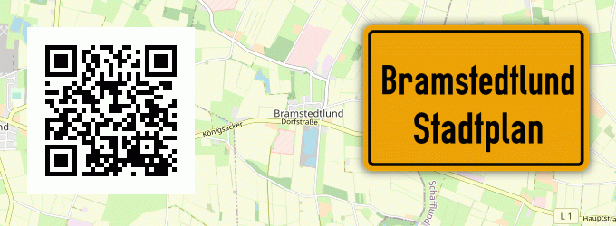 Stadtplan Bramstedtlund