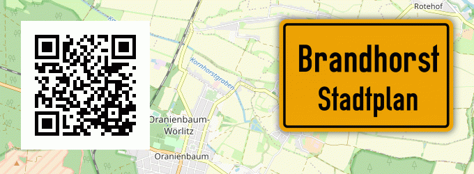 Stadtplan Brandhorst, Sachsen-Anhalt