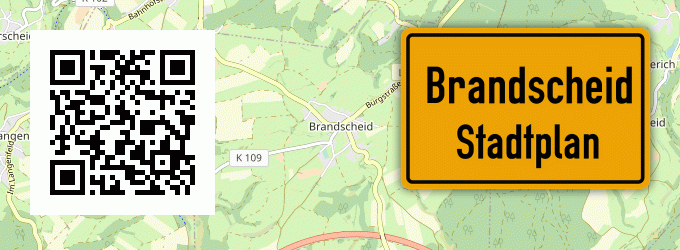 Stadtplan Brandscheid, Westerwald
