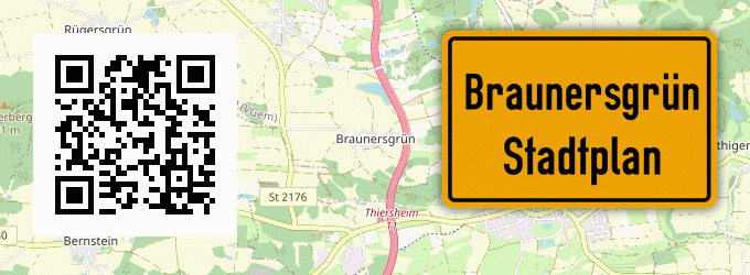 Stadtplan Braunersgrün