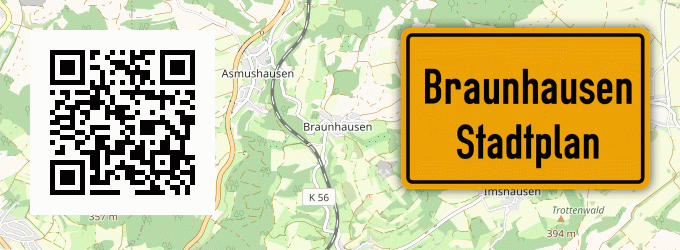 Stadtplan Braunhausen