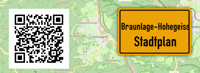 Stadtplan Braunlage-Hohegeiss