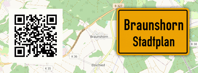 Stadtplan Braunshorn