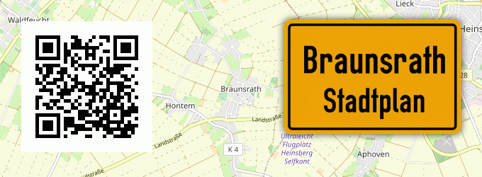 Stadtplan Braunsrath