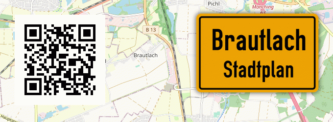 Stadtplan Brautlach