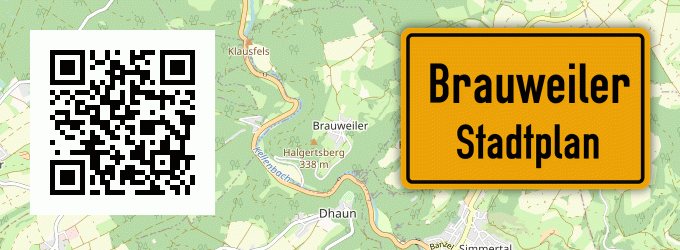 Stadtplan Brauweiler, Rheinland