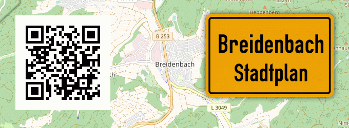 Stadtplan Breidenbach