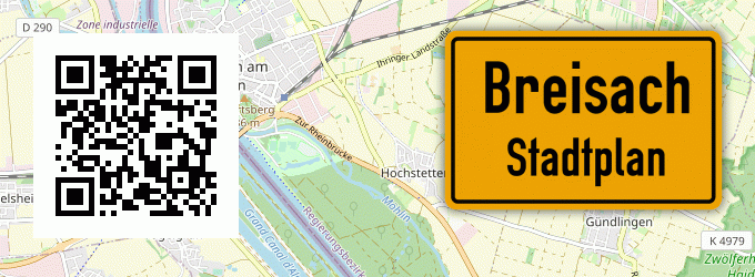 Stadtplan Breisach
