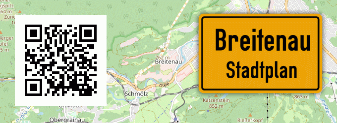 Stadtplan Breitenau, Oberfranken