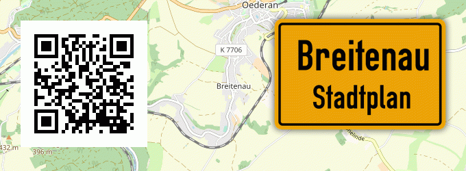 Stadtplan Breitenau, Westerwald