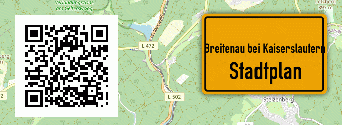 Stadtplan Breitenau bei Kaiserslautern