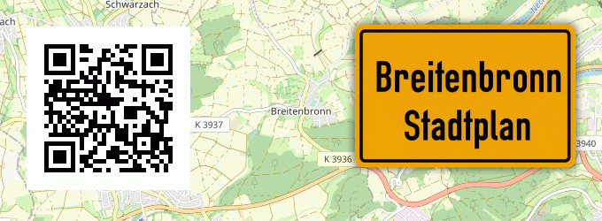 Stadtplan Breitenbronn, Baden