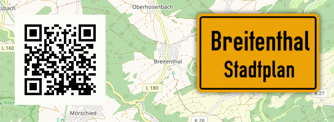 Stadtplan Breitenthal, Oberpfalz
