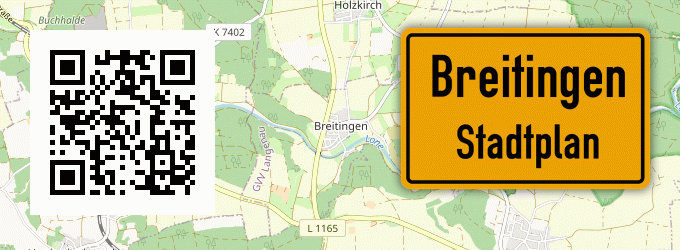 Stadtplan Breitingen