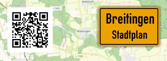 Stadtplan Breitingen