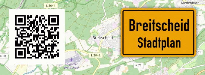 Stadtplan Breitscheid