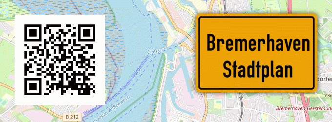 Stadtplan Bremerhaven