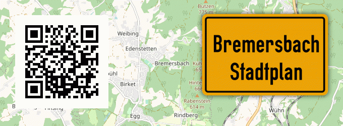 Stadtplan Bremersbach