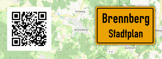 Stadtplan Brennberg
