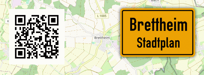 Stadtplan Brettheim