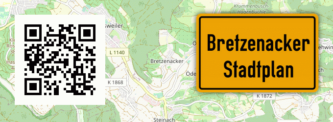Stadtplan Bretzenacker