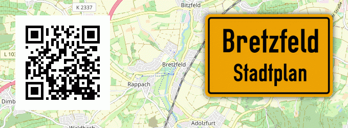 Stadtplan Bretzfeld