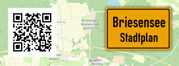 Stadtplan Briesensee