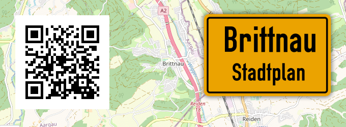 Stadtplan Brittnau