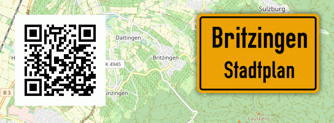 Stadtplan Britzingen