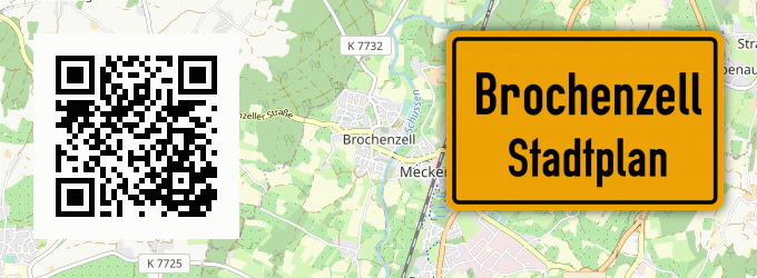 Stadtplan Brochenzell