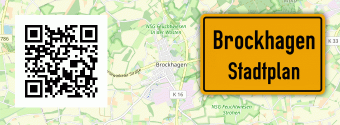 Stadtplan Brockhagen