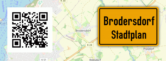 Stadtplan Brodersdorf