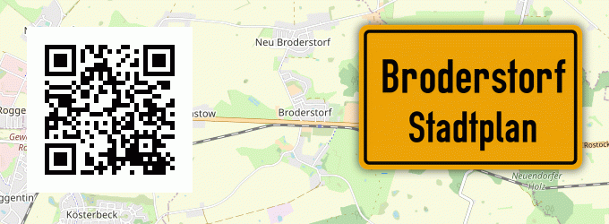 Stadtplan Broderstorf