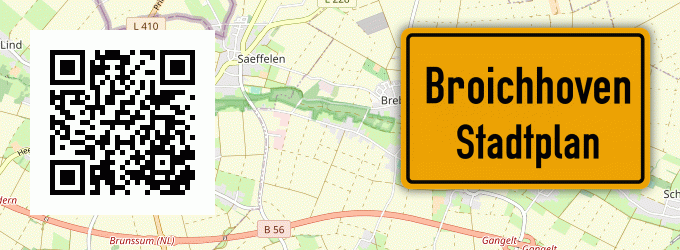 Stadtplan Broichhoven