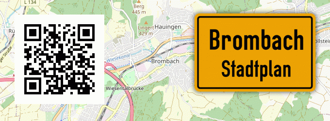 Stadtplan Brombach