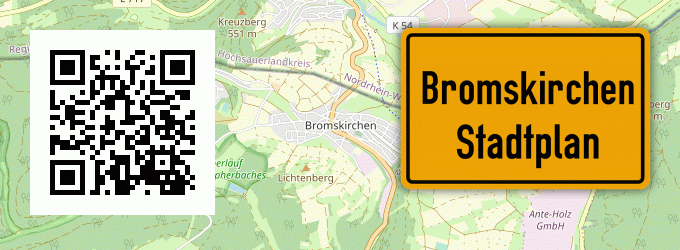 Stadtplan Bromskirchen