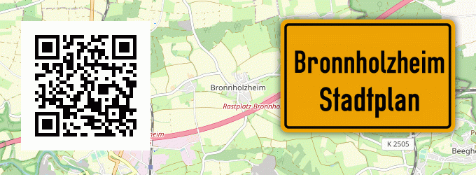 Stadtplan Bronnholzheim
