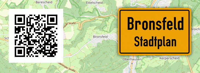 Stadtplan Bronsfeld